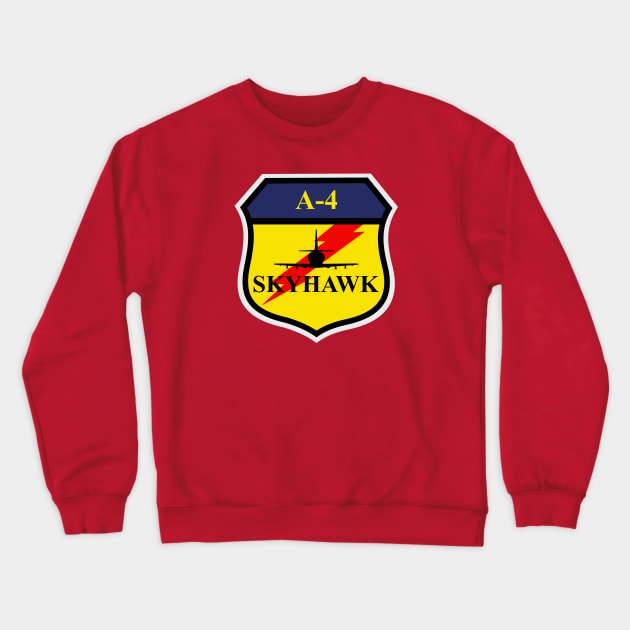 A-4 Skyhawk Crewneck Sweatshirt by Tailgunnerstudios